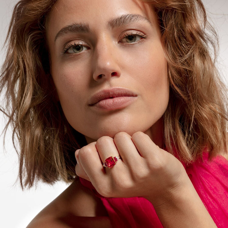 Thomas Sabo Ring Colourful Stones, Gold