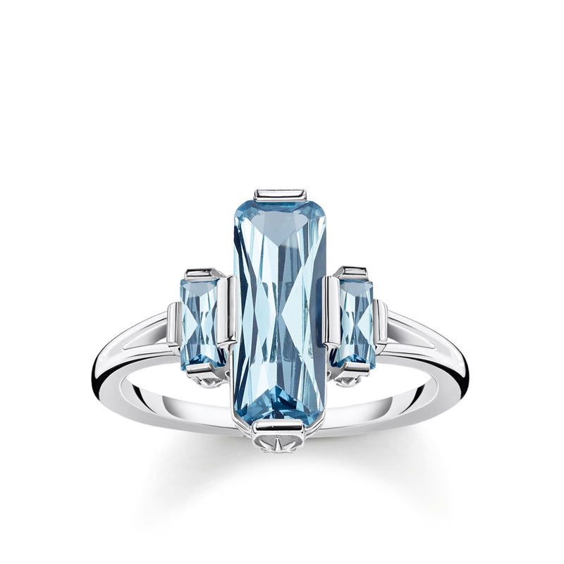 Thomas Sabo Ring Blue Stones