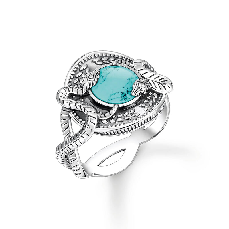 THOMAS SABO Serpent Turquoise Ring