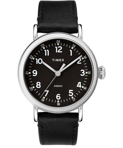 Timex Standard 40mm Leather Strap Watch Watch Direct Australia