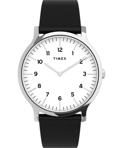 Timex Norway 40mm Leather Strap Watch - TW2T66300