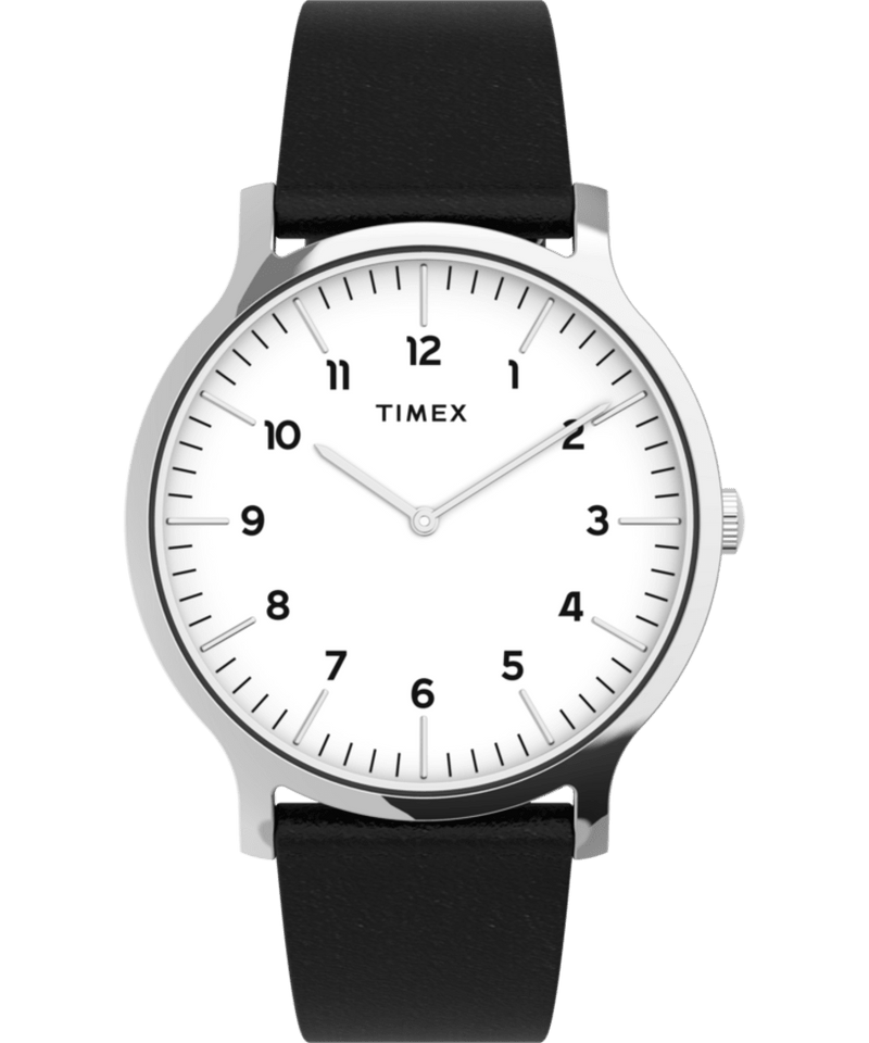 Timex Norway 40mm Leather Strap Watch - TW2T66300