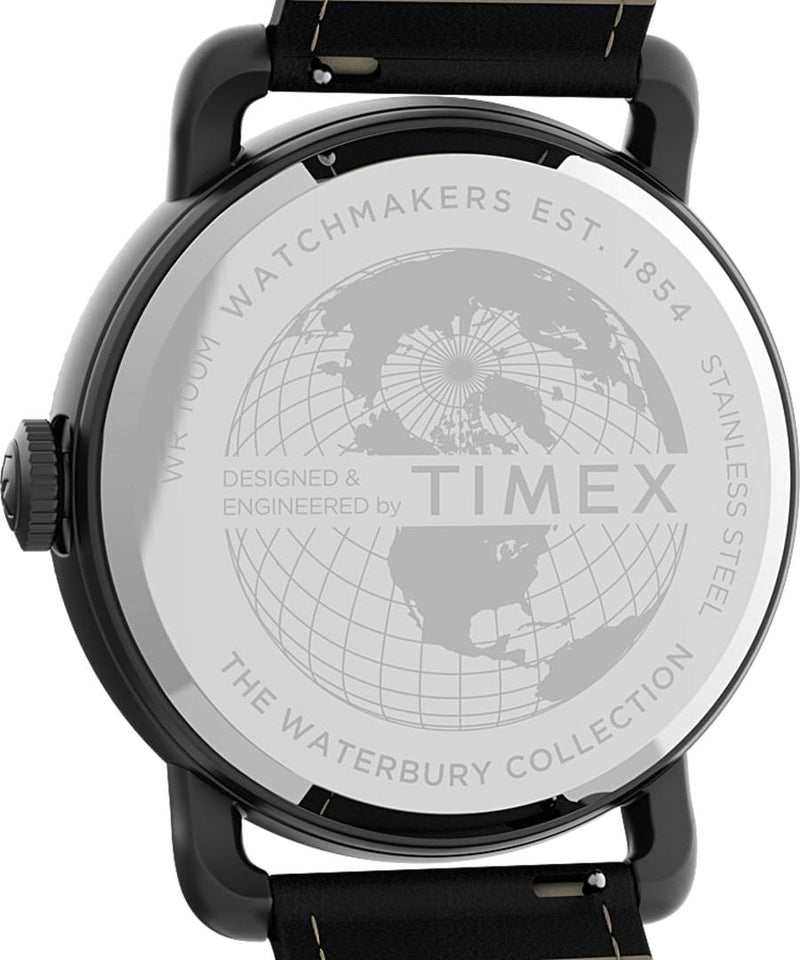 Timex Port 42mm Leather Strap Mens Watch TW2U01800