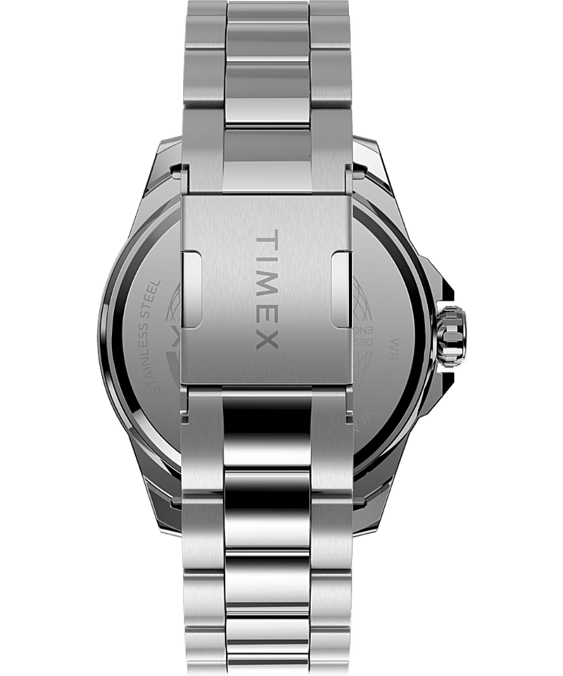 Timex Essex Avenue 44mm Stainless Steel Bracelet Watch TW2U14700