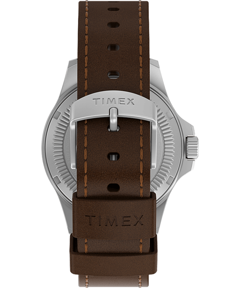 Timex Expedition® North Field Post Solar 41mm Leather Strap Watch TW2V03600