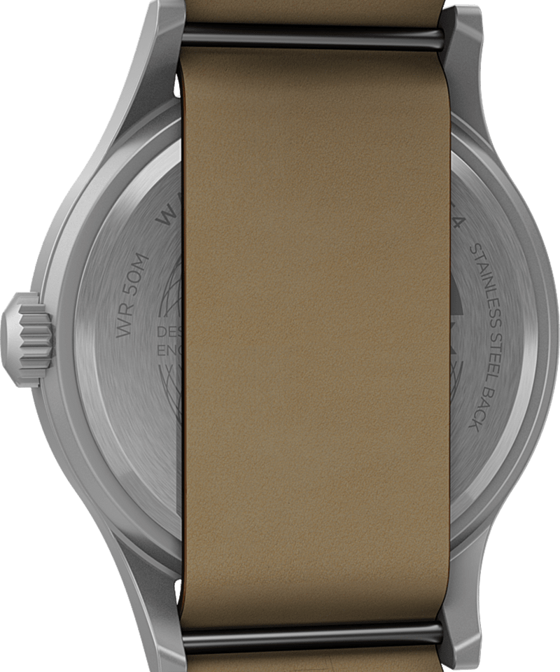 Timex Expedition® Sierra 40mm Leather Strap Watch TW2V07600