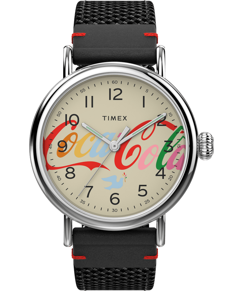 Timex Timex Standard x Coca-Cola® Unity Collection 40mm Fabric Strap Watch TW2V26000