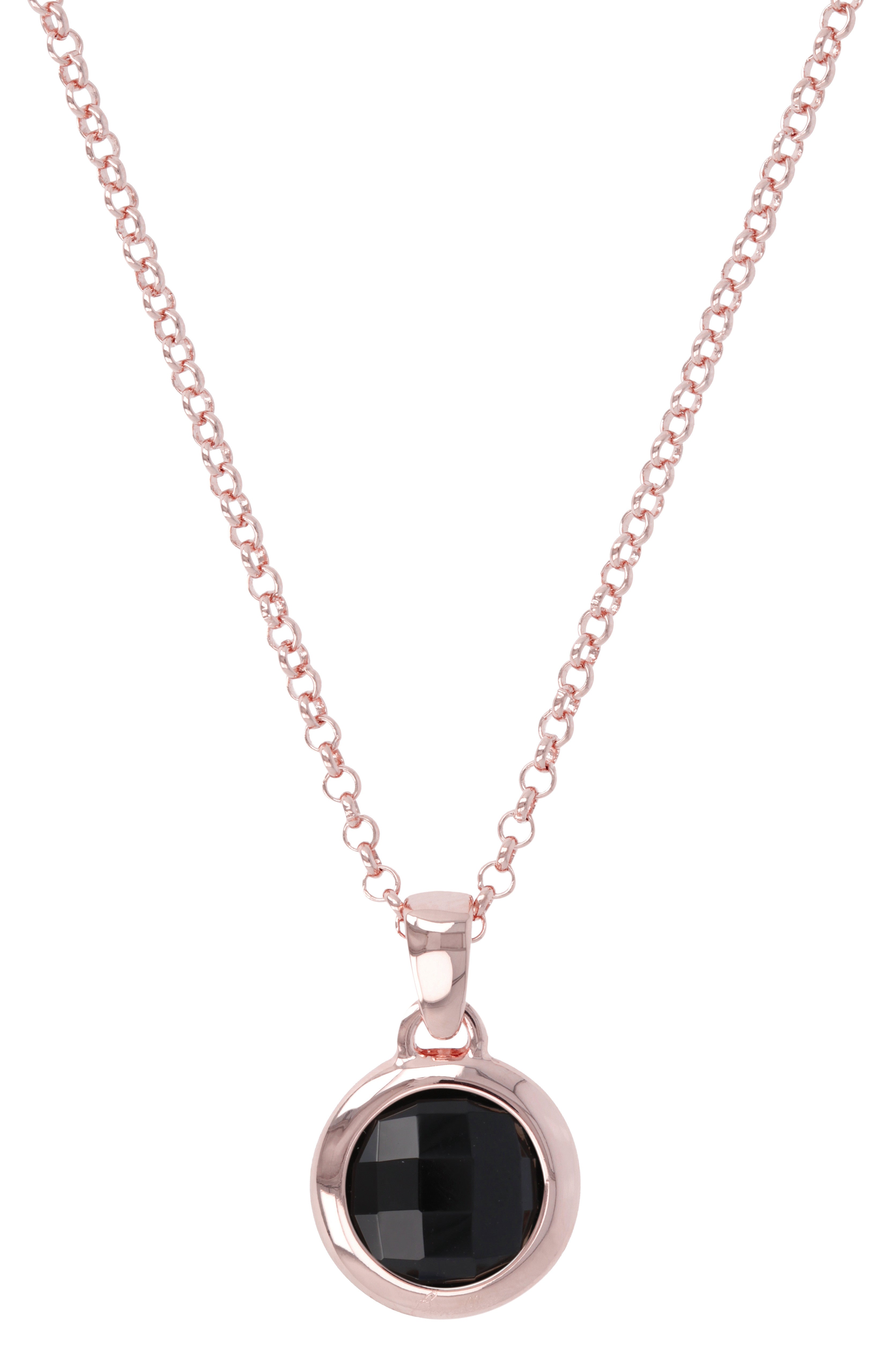 Bronzallure Faceted Necklace