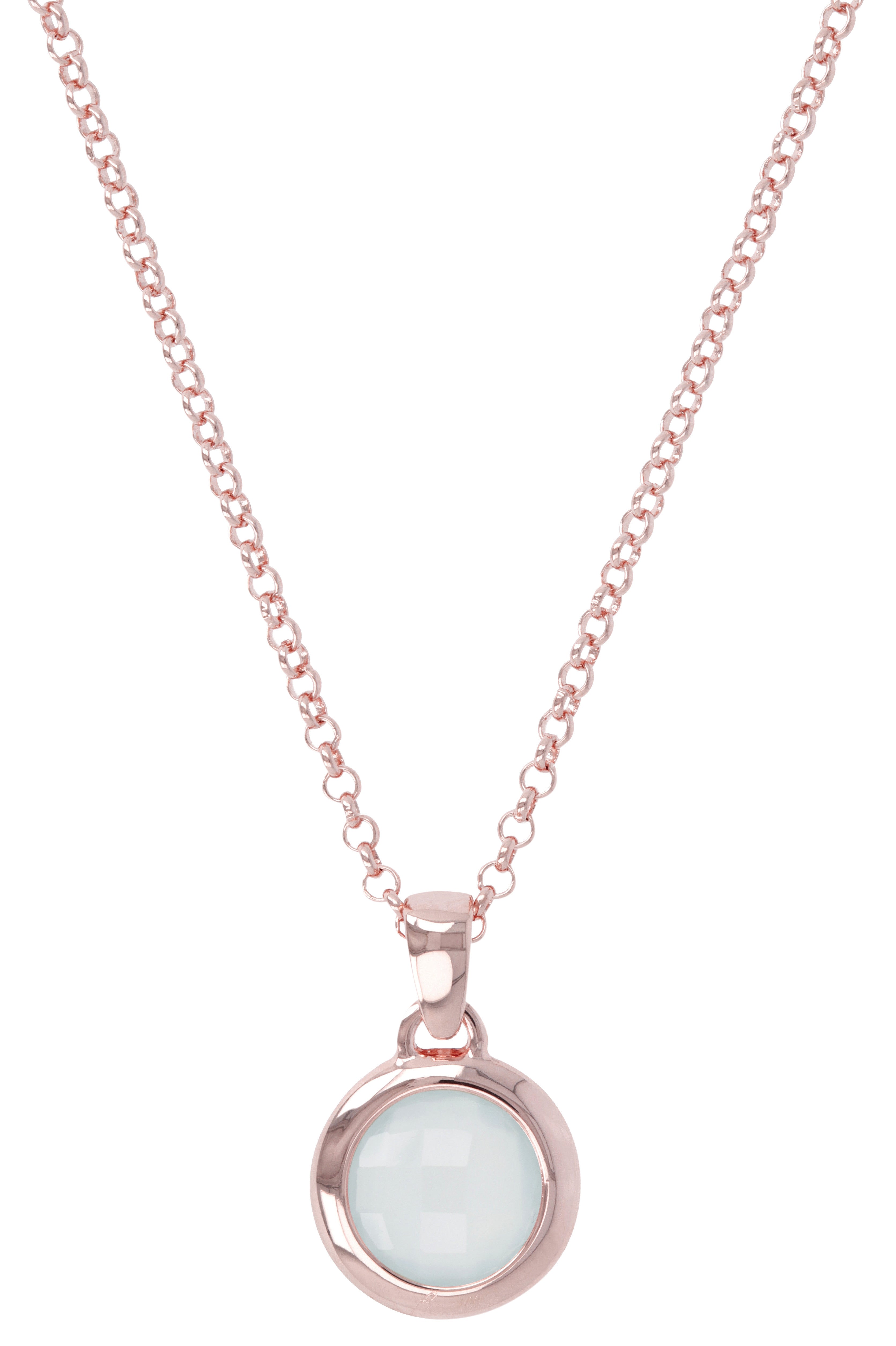 Bronzallure Faceted Necklace