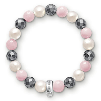 Thomas Sabo Charm Bracelet "Pink, White, Grey"