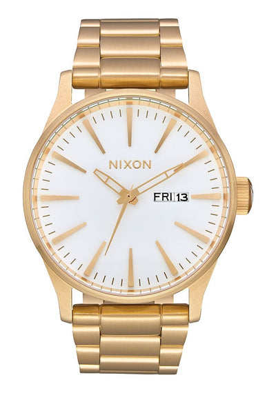 Nixon Sentry SS Gold Watch A356504