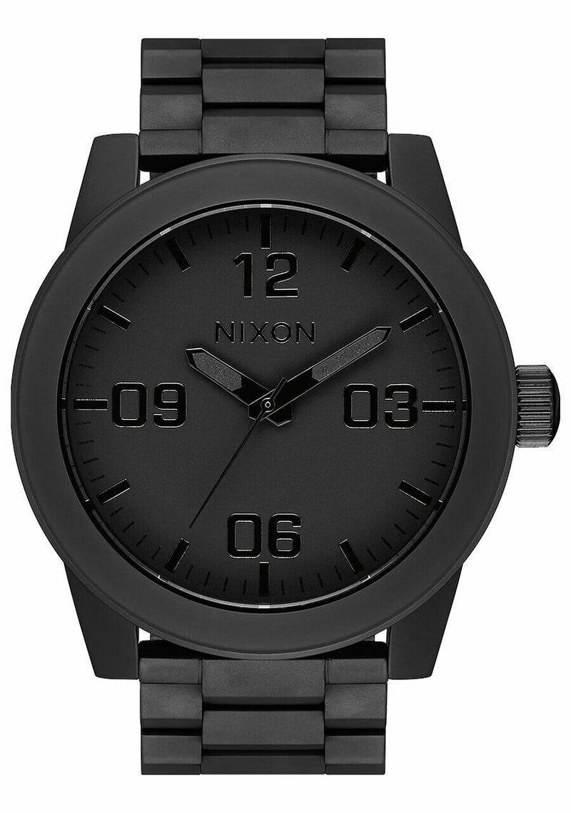 Nixon Corporal SS All Matte Black Watch A3463256