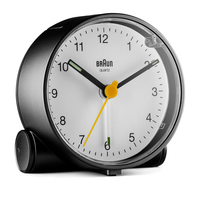 Braun Classic Analogue White Dial Alarm Clock