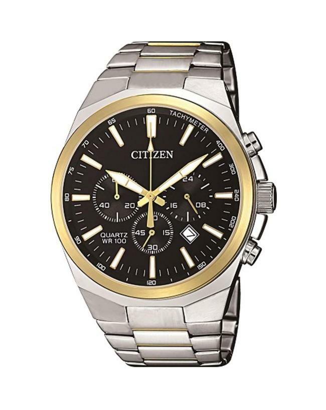 Citizen Chronograph Black Dial Mens Watch AN8174-58E