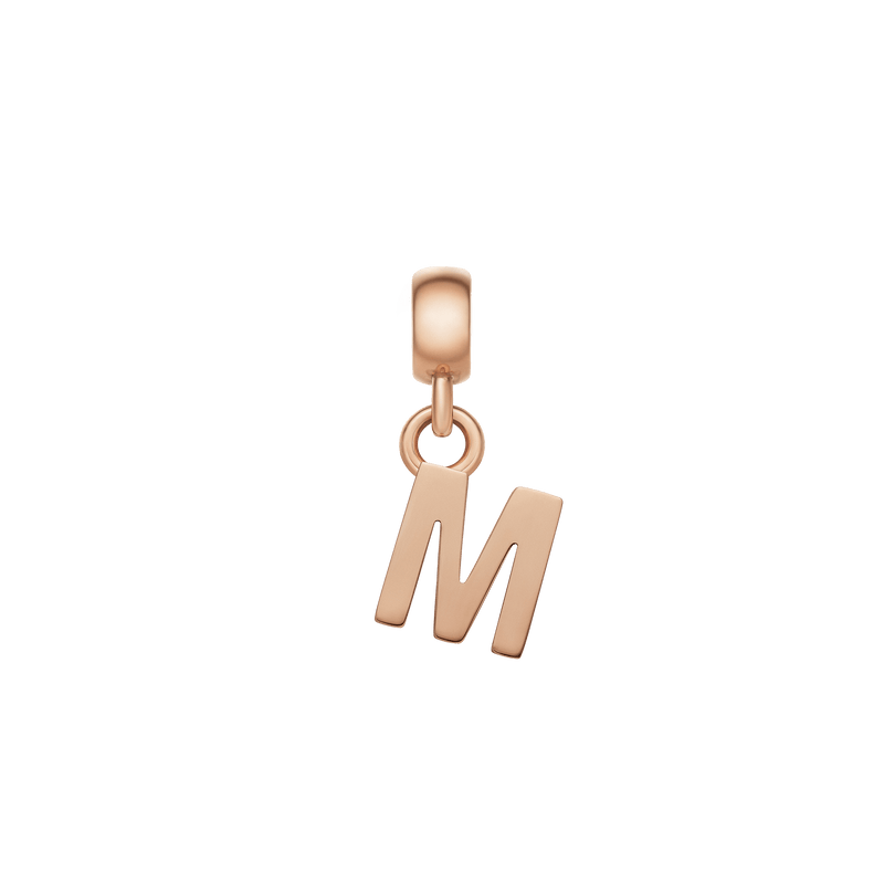 Daniel Wellington Letter Charm Rose Gold