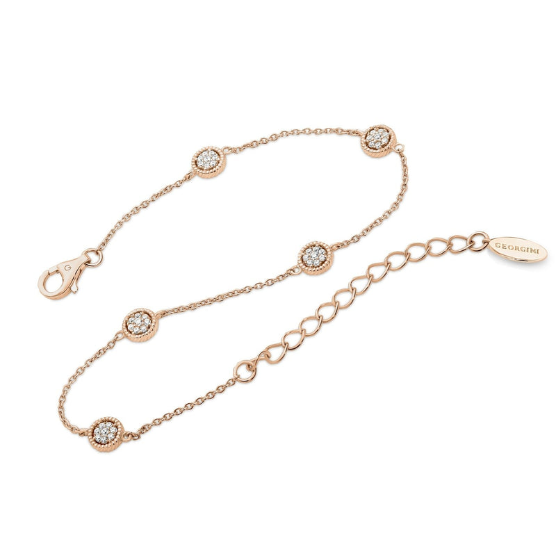 Georgini Karat Bracelet Rose Gold