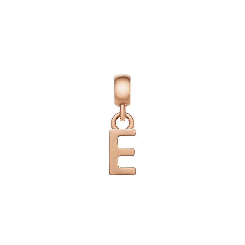 Daniel Wellington Letter Charm Rose Gold