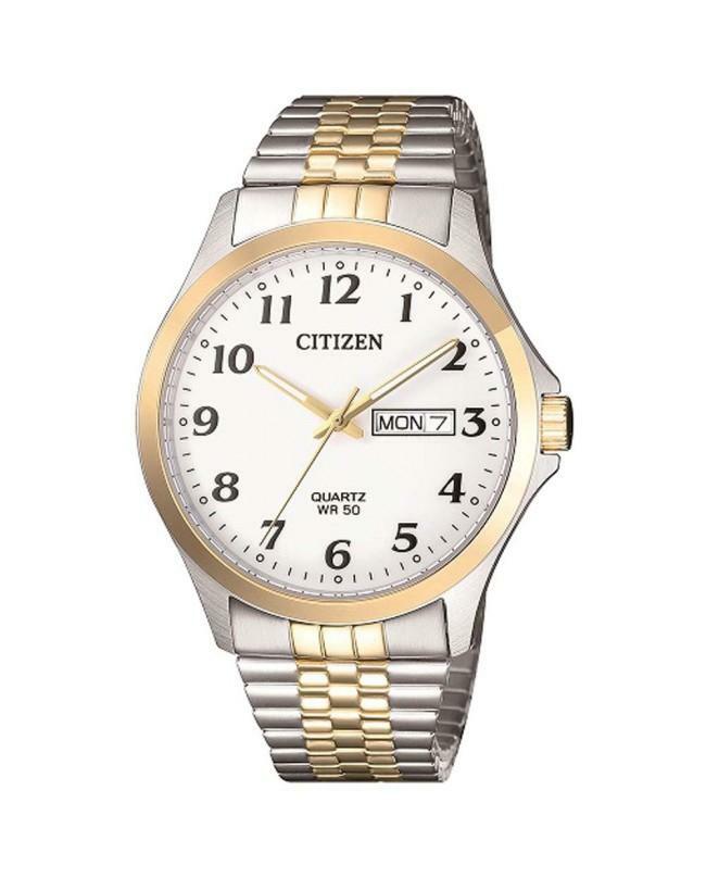 Citizen Quartz Two-Tone Mens Watch BF5004-93A