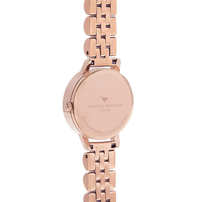 Olivia Burton 3D Daisy Rose Gold Watch - Rose Gold