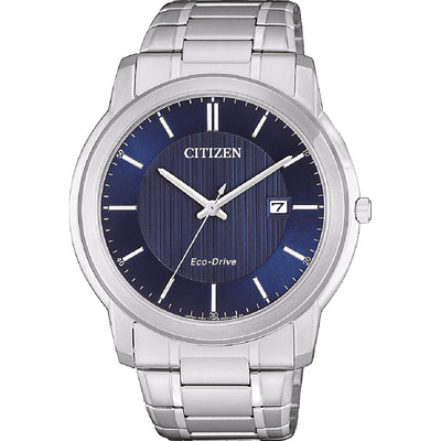 Citizen Eco-Drive Blue Dial Mens Watch AW1211-80L