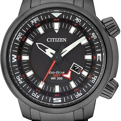 Citizen Eco Drive Promaster Gmt 200M Bj7086 57E Mens Watch Watch Direct