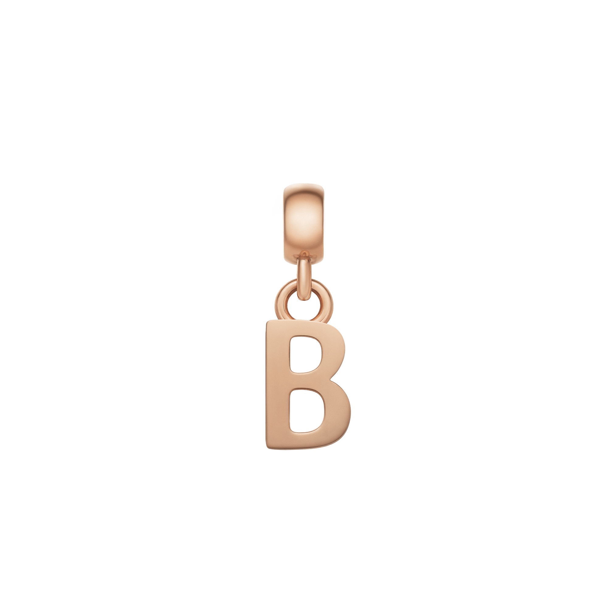 Daniel Wellington Letter Charm Rose Gold