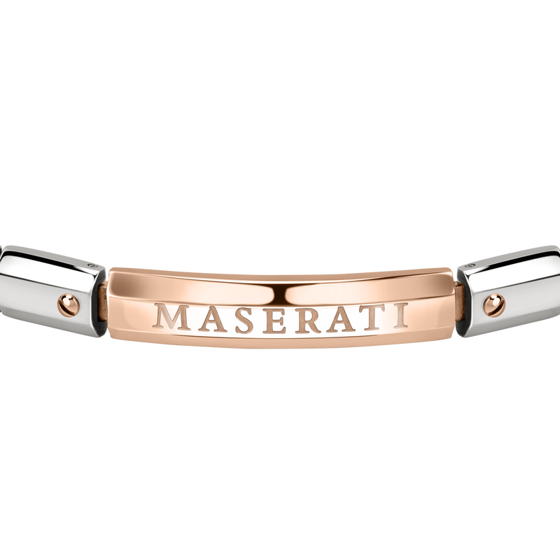 Maserati Jewels Men's Rose Gold Screw Bracelet