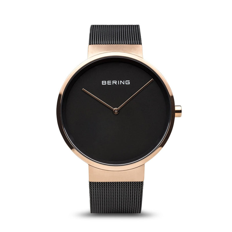 Bering Classic Brushed Gold 39mm Watch