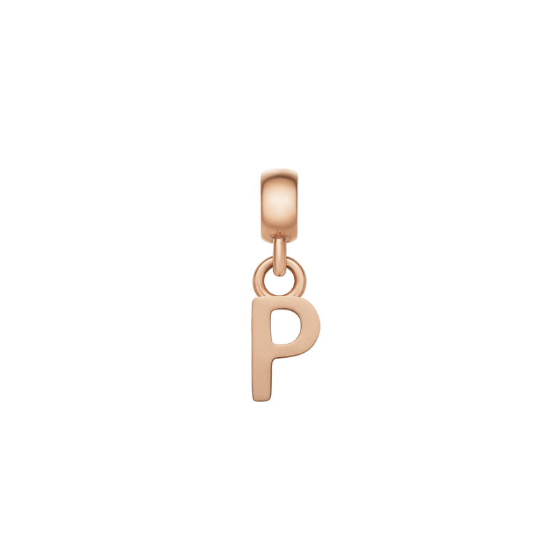 Daniel Wellington Letter Charm Rose Gold