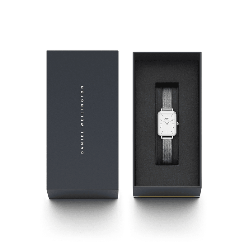 Daniel Wellington Quadro 26mm Pressed Sterling DW00100438