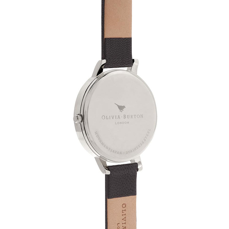 Olivia Burton White Dial Silver Watch - Silver