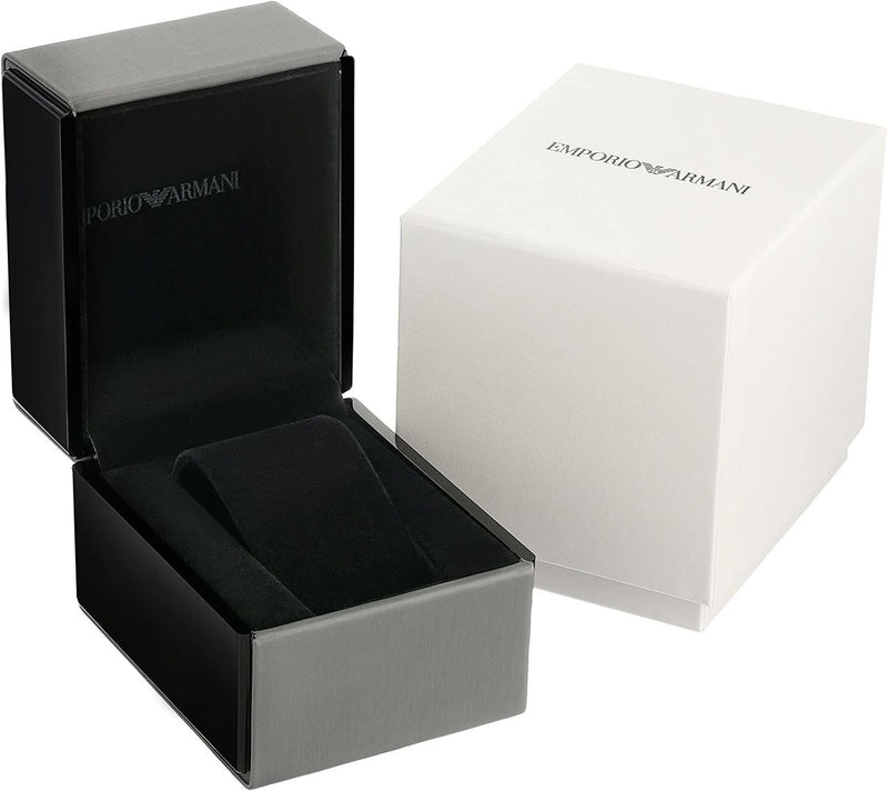 Emporio Armani Men's Chronograph Watch with Black Mother of Pearl AR11275