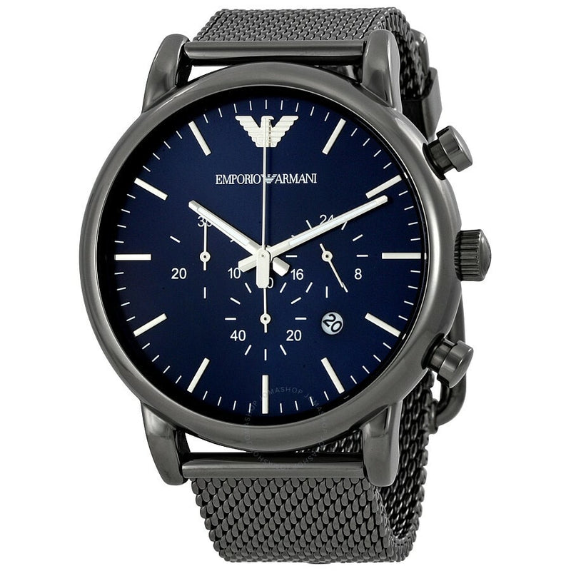 Emporio Armani Sport Grey Chronograph Mens Watch