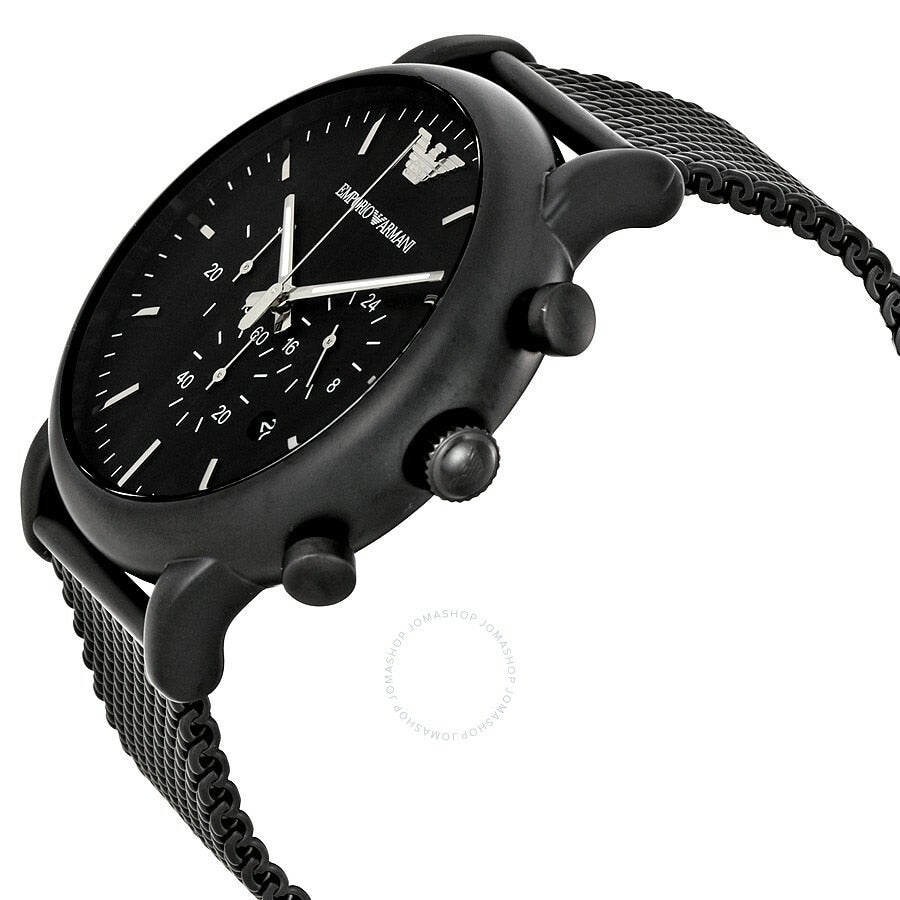 Emporio Armani AR1968 Black Dial Mens Watch
