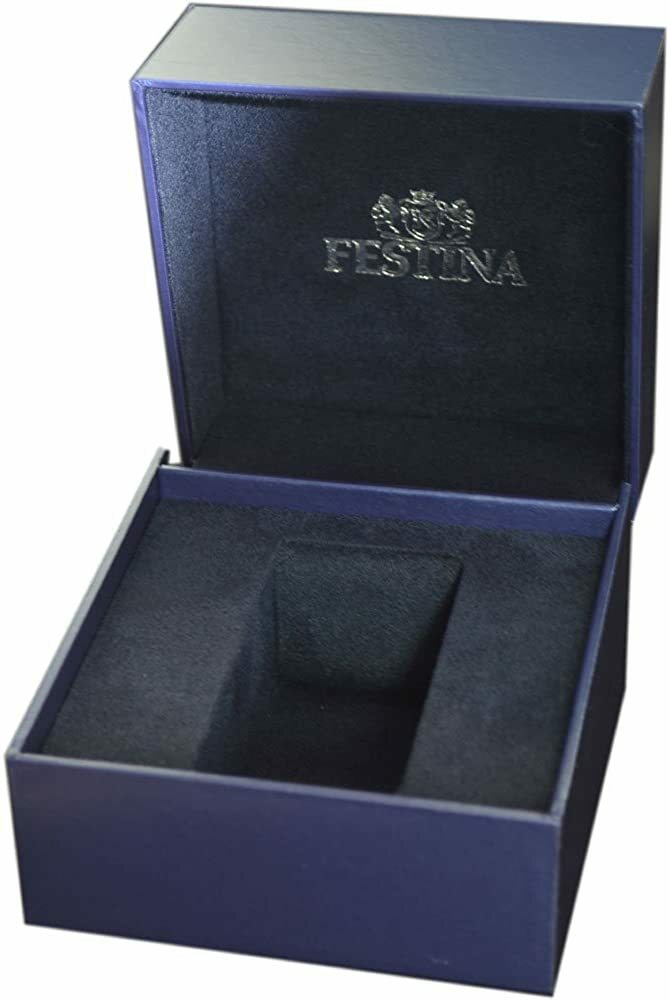 Festina Retro Silver 45 mm Mens Watch
