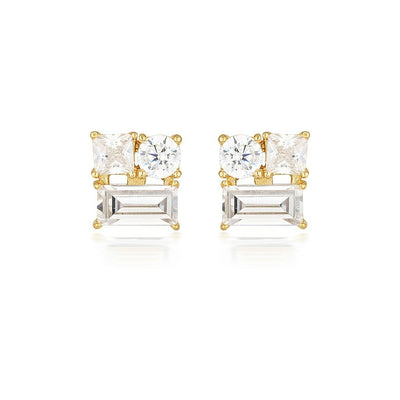 Georgini Thea Stud Earring Gold