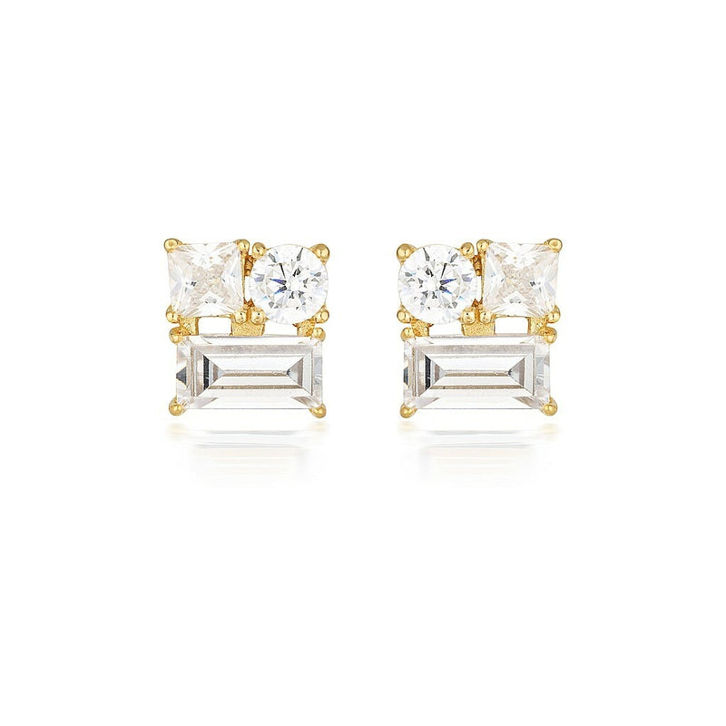 Georgini Thea Stud Earring Gold