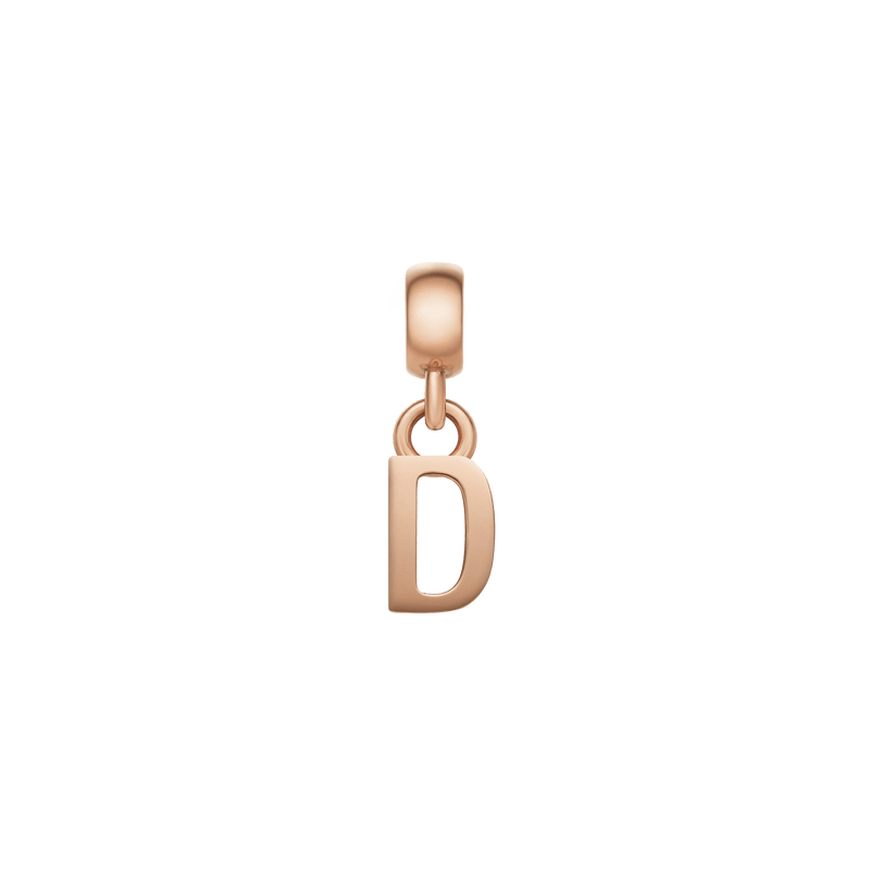 Daniel Wellington Letter Charm Rose Gold