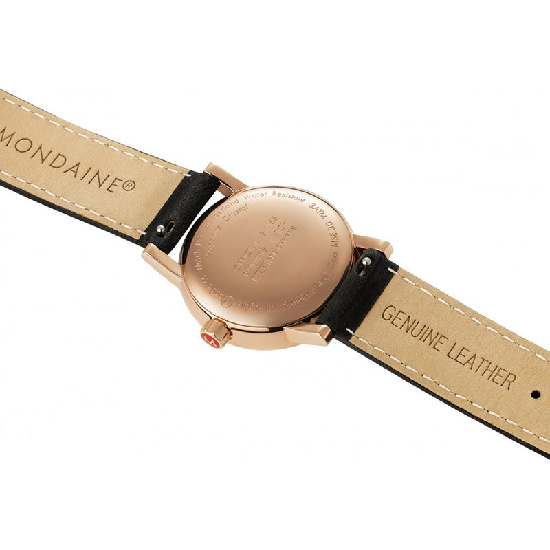 Mondaine Official EVO2 Rose Gold Stainless Steel Watch MSE.30112.LB