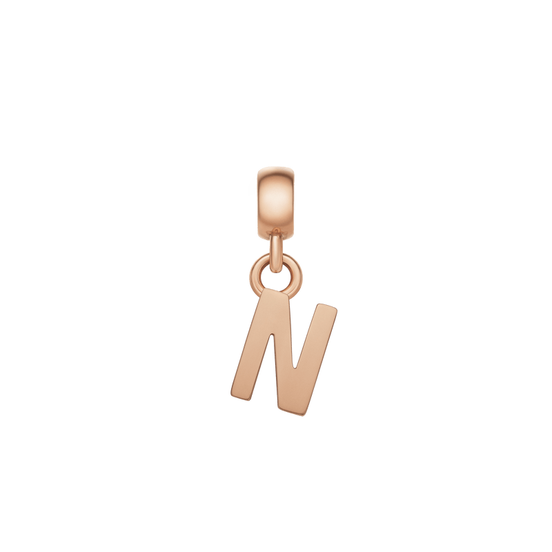 Daniel Wellington Letter Charm Rose Gold