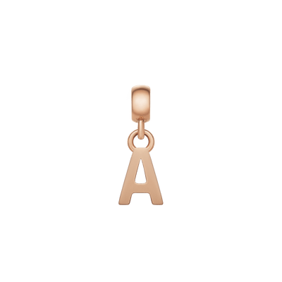 Daniel Wellington Letter Charm Rose Gold