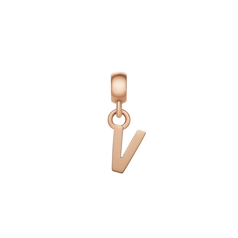 Daniel Wellington Letter Charm Rose Gold