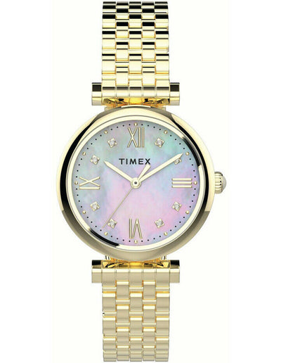 Timex Dress Gold Watch TW2T78900