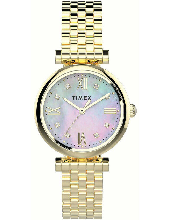 Timex Dress Gold Watch TW2T78900