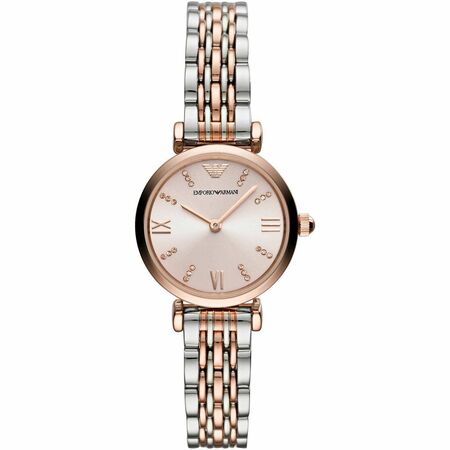 Emporio Armani Women's Quartz Watch with Pink Dial AR11223